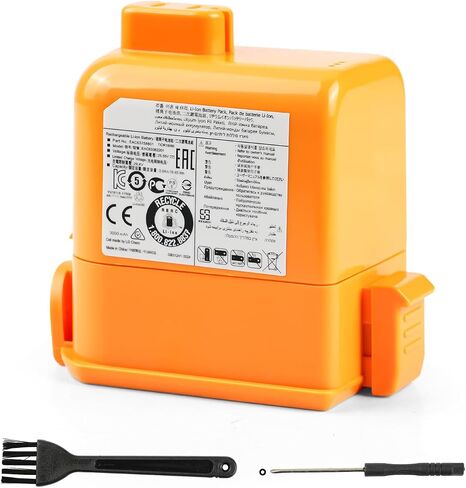 25.55V 3000mAh Replacement Battery for LG Cord Zero A9 A9S A9 Plus | for A9N A9M A9 MAX A9K-CORE A927KGMS A927KVMS A908VMR A9K MAX A9T-Ultra A9K-PRO A9MULTI A916 A902RM A905M A906SM in Kuwait