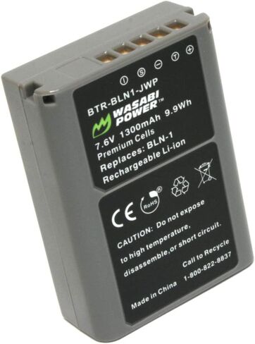 Wasabi Power Battery for Olympus BLN-1, BCN-1 in Kuwait