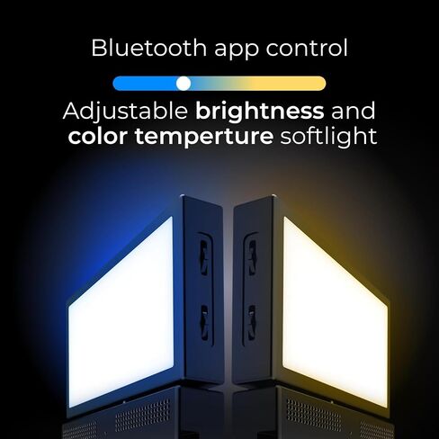 iContact SoftLight+ LED Streaming Light & Video Conference Lighting | For iContact Camera Pro and ProXL, Edge-Lit Face Light, Adjustable Brightness & Color Temperature, USB or Camera Powered in Kuwait