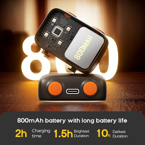 LED Fill Light for DJI OSMO Pocket 3, 800mAh Rechargeable Auxiliary LED Lighting with 6500K 3 Color Temperature and Levels Adjustable, DJI Pocket 3 Accessories Fill Light for Vlog Video Recording (2) in Saudi Arabia