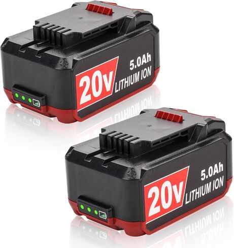 2 Packs 5.0Ah Replacement for Bauer 20V Battery 1701C-B 1702C-B 1907C-B 2108C-B 2109C-B, Compatible with Bauer 20 Volt Cordless Power Tools & Chargers 1704C-B 1906C-B 2506C-B 2108C-B 2105C-B in Kuwait