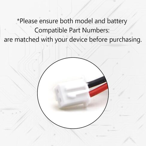 (2-Pack) 4.8V 800mAh Ni-Cd Battery for BL93NC487, BAA-48R | Fits BL93NC484, BL93NC485, NIC0186, Custom-43, OSA-126, ELB-CS06, 6600012 and 6200-RP emergency lights. in Saudi Arabia