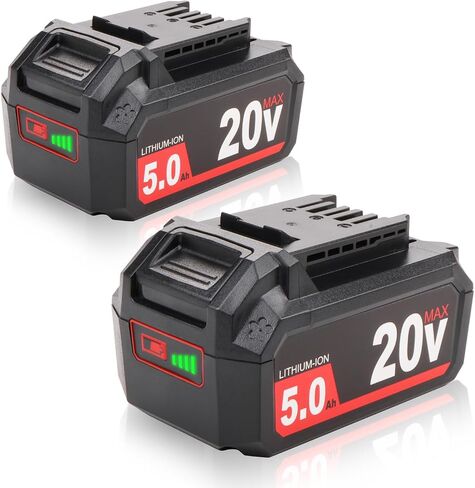 2 Packs 5.0Ah Replacement for SKIL PWR CORE 20V Battery BY519601 BY519701 BY519702 BY519703 BY519603 Compatible with SKIL 20 Volt Cordless Power Tools AG290202 AG2902-10 AG2907-1A BL4713-10 BL4714B-10 in Kuwait