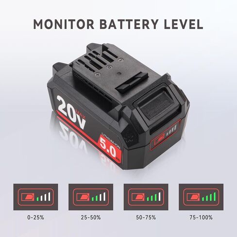 2 Packs 5.0Ah Replacement for SKIL PWR CORE 20V Battery BY519601 BY519701 BY519702 BY519703 BY519603 Compatible with SKIL 20 Volt Cordless Power Tools AG290202 AG2902-10 AG2907-1A BL4713-10 BL4714B-10 in Kuwait