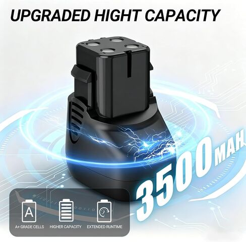 2 Pack 7.2Volt 3500mAh Replacement Battery for Dremel 757-01 | Fit for Dremel 7700-01 and 7700-02 MultiPro Cordless Rotary Tool (Not for Dremel 757 Charger) in Saudi Arabia