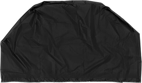 QWORK Dustproof Miter Saw Cover, 210D Oxford Cloth with Bottom Drawcord Fits Most Miter Saws, Planers, Machine Tools, Rustproof and Waterproof, Black in Kuwait