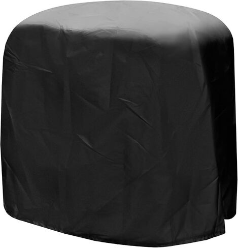 QWORK Dustproof Miter Saw Cover, 210D Oxford Cloth with Bottom Drawcord Fits Most Miter Saws, Planers, Machine Tools, Rustproof and Waterproof, Black in Kuwait
