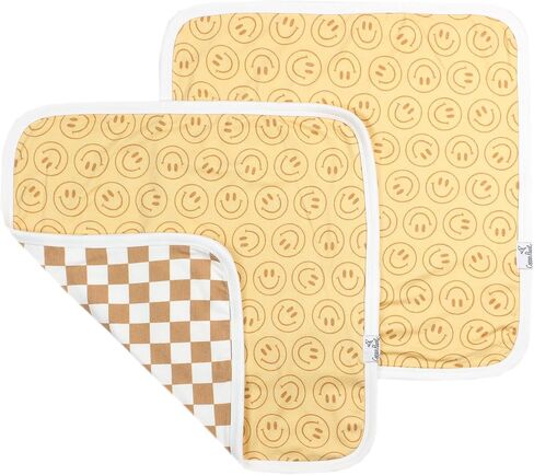 Copper Pearl 3-Layer Knit Security Blanket Set Sized 16" x 16" 2-Pack Mickey Mouse in Kuwait