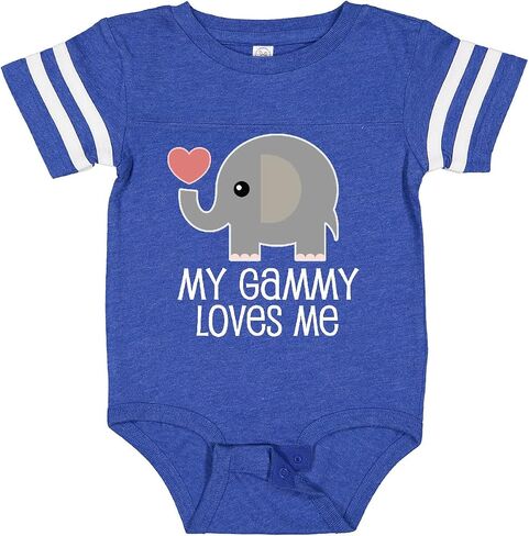 inktastic My Gammy Loves Me Grandchild Baby Bodysuit in Kuwait