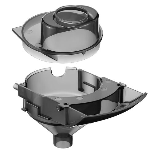 1 Set Baby Formula Maker Funnel Replacement and Cover Compatible with Baby Brezza/Formula Pro Advanced and Advanced WiFi Dispenser Inside Parts, Grey, Not Compatible with Pro Mini in Kuwait