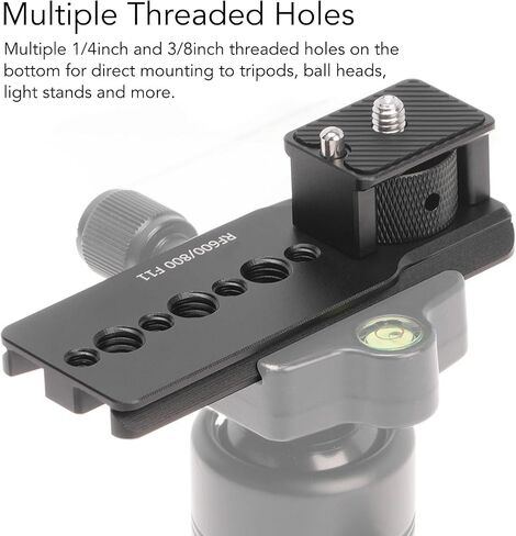 Tyenaza Camera Lens Tripod Replacement Seat Aluminum 1/4in 3/8in Hole for Arca Quick Release Plate Lens Collar Foot Stand for RF 600mm 800mm F11 is STM Lens in Kuwait