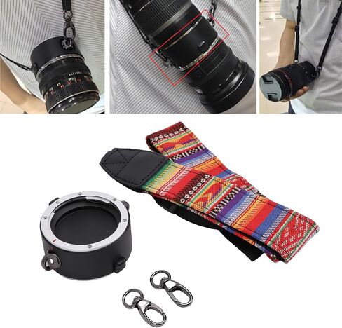 Asixxsix Lens Flipper, Camera Lens Holder for Rapid Swapping, with High Strength Alloy Locking Mechanism for Wedding Party Fashion Show Photography,Camera Flipper in Kuwait