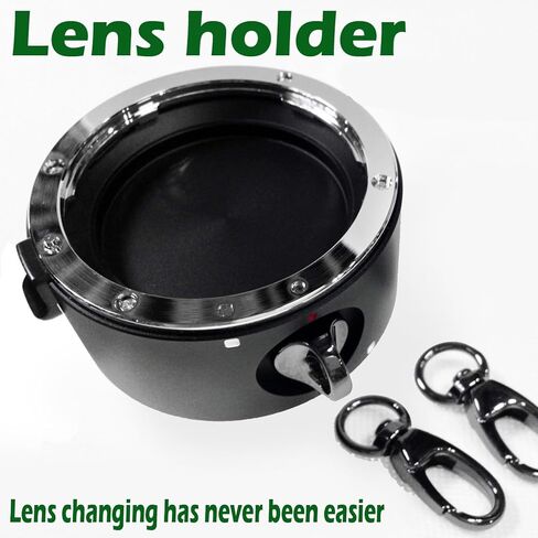 Asixxsix Lens Flipper, Camera Lens Holder for Rapid Swapping, with High Strength Alloy Locking Mechanism for Wedding Party Fashion Show Photography,Camera Flipper in Kuwait