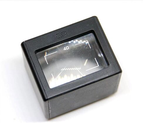 28mm Waist Level Viewfinder - Retropia Optical Waist Level Viewfinder (40) | 35/50mm frame. Adjustable shoe position. Mirrored viewfinder. For framing only. No focusing or metering in Kuwait