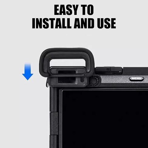 Ergonomic Eyecup for A6700 / A7CR / A7CM2 Cameras Viewfinder Protector Comfort for EP20 Replacement Extended in Kuwait