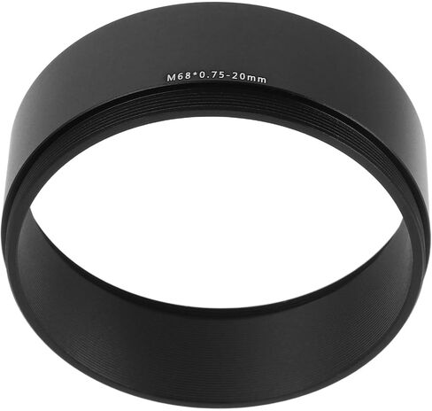 ibasenice Telescope Extension Tube 20mm M68x0.75 Aluminum Spacer Ring Compact and Anti-Vibration Adapter for Astronomy Cameras and Telescopes for Outdoor Astronomy and Sky Exploration in Kuwait