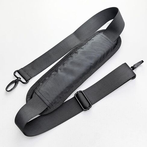 Thickened Cushioning Breathable Shoulder Pad with Adjustable Shoulder Strap with Metal Hooks, Replacement for Laptop Bags, Briefcases, Messenger Bags, Crossbody Bags, and Camera Bags in Kuwait