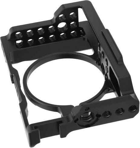 Video Camera Cage Rig, Camera Protective Case with Cold Shoe Interface for Rx100 M1 M2 M3 M4 M5 M6 M7 Cameras in Kuwait