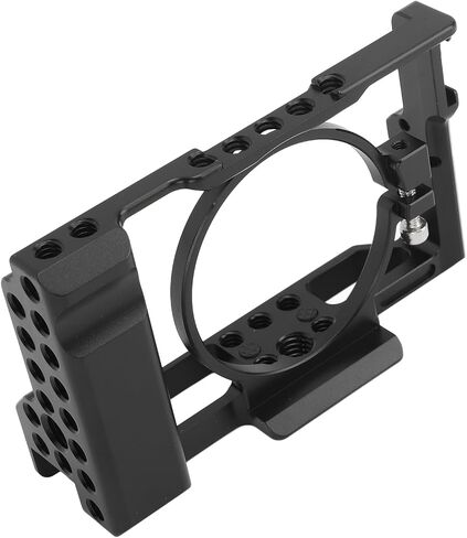 Video Camera Cage Rig, Camera Protective Case with Cold Shoe Interface for Rx100 M1 M2 M3 M4 M5 M6 M7 Cameras in Kuwait