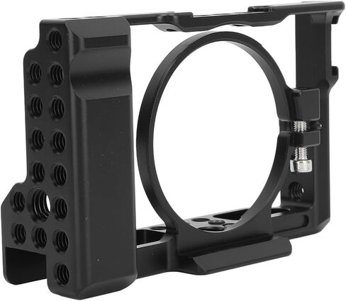 Video Camera Cage Rig, Camera Protective Case with Cold Shoe Interface for Rx100 M1 M2 M3 M4 M5 M6 M7 Cameras in Kuwait