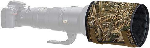 LensCoat Camouflage Camera Lens Hood Cover Replacement TravelHood Large, Realtree Max5 (thlm5) in Kuwait