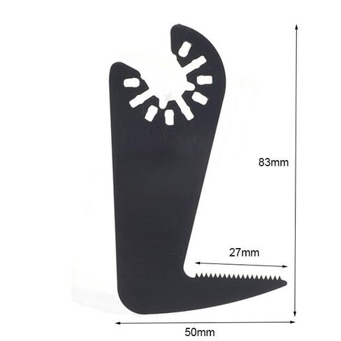 High Carbon Steel Single Hook Single Tooth Oscillating Multi Tool Blade, Multi-Purpose Wood Metal Cutting Saw Blade in Kuwait