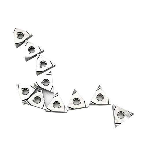 Indexable Lathe Carbide Insert 10pcs TNGG160404R-F NX2525 Hard Alloy External Turning Tool Blade Lathe in Kuwait