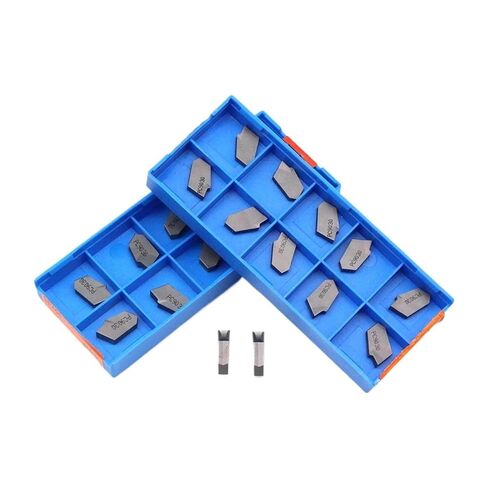 Indexable Lathe Carbide Insert 10PCS SP400 PC9030 Hard Alloy Blades Lathe Tools External Turning Tool Grooving Applies to Stainless Steel in Kuwait