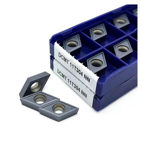 Indexable Lathe Carbide Insert 10PCS DCMT11T304-NN LT10 Hard Alloy Internal Turning Tool Cutting Lathe Tools Blade in Kuwait