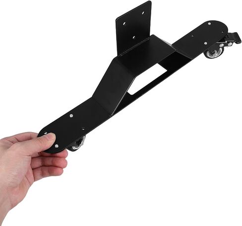 Rolling Caster Display Base with Lockable Wheels, Heavy Duty Iron Booth Backdrop Rolling Stand Providing Stable Support and Secure Placement for Photography Lamps and Photo Stands in Kuwait