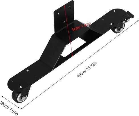 Rolling Caster Display Base with Lockable Wheels, Heavy Duty Iron Booth Backdrop Rolling Stand Providing Stable Support and Secure Placement for Photography Lamps and Photo Stands in Kuwait