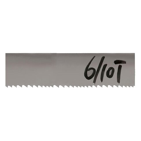 Imachinist S1301610 130" x 1" x 6/10 TPI Bi-Metal Bandsaw Blades for Cutting Non Ferrous Metal, Aluminum, Copper, Brass, Variable Teeth, M42 Grade in Kuwait