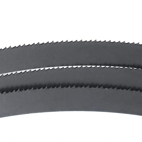 Imachinist S1301610 130" x 1" x 6/10 TPI Bi-Metal Bandsaw Blades for Cutting Non Ferrous Metal, Aluminum, Copper, Brass, Variable Teeth, M42 Grade in Kuwait
