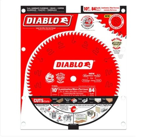 10-Inch Diameter 84t TCG Saw Blade with 5/8-Inch Arbor in Kuwait