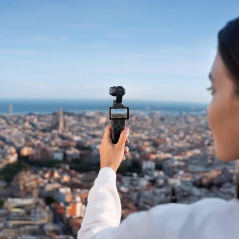 DJI Osmo Pocket 4 Traveler Combo, 4K Video Camera | 1″ CMOS & 4K/240fps, 3-Axis Stabilization, 2× Lossless Zoom, 107GB Built-in Storage, 10-bit D-Log in Saudi Arabia
