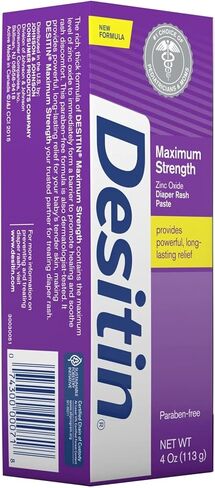 DESITIN Maximum Strength Diaper Rash Paste 4 oz (Pack of 4) in Kuwait