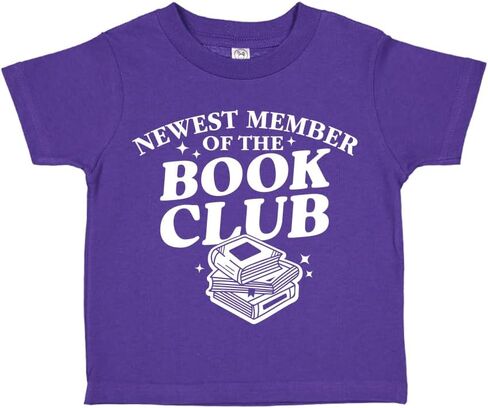 Member of The Book Club Baby One Piece Or Toddler T-Shirt for Reading Baby in Kuwait
