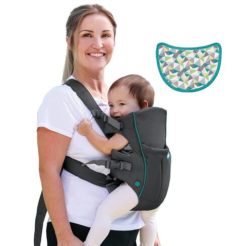 Infantino Swift Classic Carrier with Pocket, 2-Way Carry, Black in Kuwait