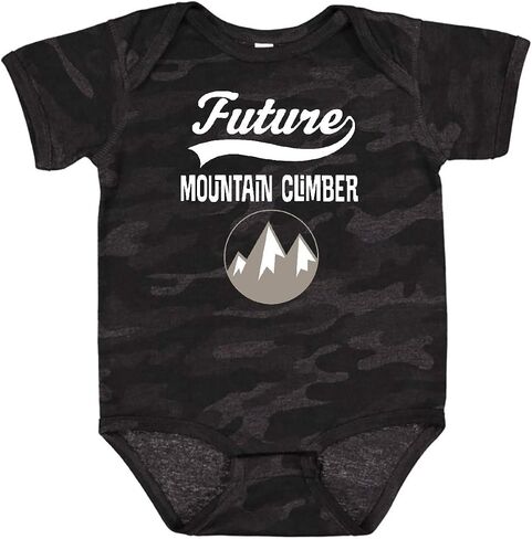 inktastic Future Mountain Climber Hiking Baby Bodysuit in Kuwait