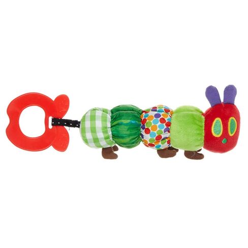 Teether Rattle, World of Eric Carle The Very Hungry Caterpillar Teething Toy for Babies, Multi in Kuwait