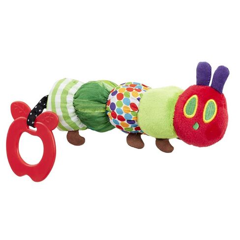 Teether Rattle, World of Eric Carle The Very Hungry Caterpillar Teething Toy for Babies, Multi in Kuwait
