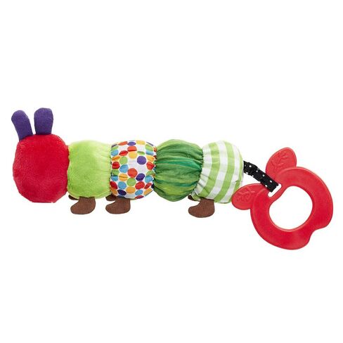 Teether Rattle, World of Eric Carle The Very Hungry Caterpillar Teething Toy for Babies, Multi in Kuwait