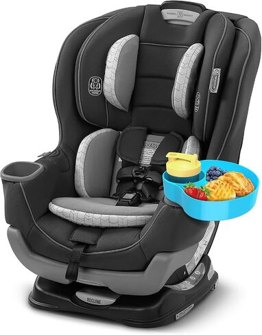Car Seat Snack Tray for Kids: Kids Car Travel Tray with Cup Holder, Toddlers Road Trip Essential, Snacks Food Plate for Stroller, SnackTray with a Cup Holder (1, Sky Blue) in Kuwait