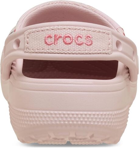 Crocs Unisex-Adult Classic Crafted Canvas Clogs for Men and Women, Floral Cotton Candy, 8 Women/6 Men in Kuwait