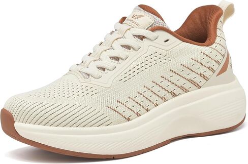 Wondamo Women's Walking Shoes Slip On (Runs Large: Order Size Down) Comfortable Rebound Running Tennis Shoes Lightweight Breathable Non Slip Supportive Casual Athletic Fashion Sneakers in Kuwait