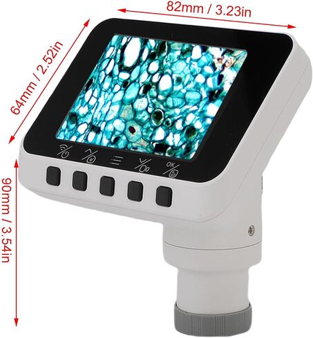 WiFi Telescope Camera Digital Eyepiece, 2.8in Display 1080P HD Video Live View, Wireless Astronomy Camera for Exploration Observation in Kuwait