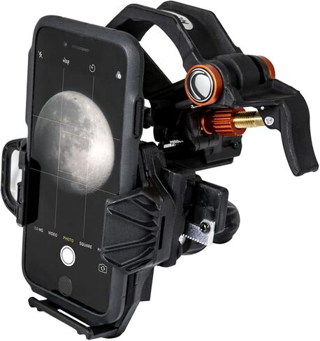 Celestron Wedge with NexStar Evolution/SE, Black (93665) & NexYZ – 3–Axis Universal Smartphone Adapter for Telescope – Digiscoping Smartphone Adapter in Kuwait