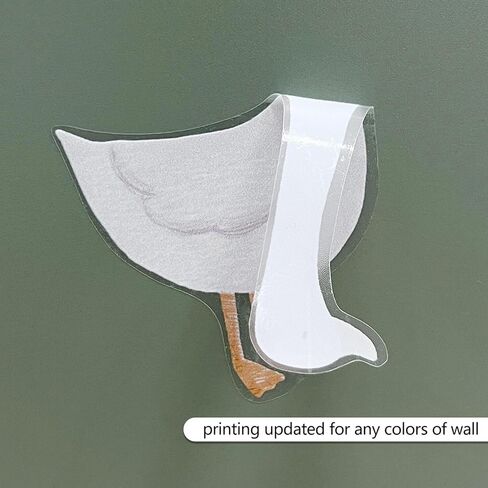 32pcs Nursery PVC Animal Wall Decals, Cute Geese Watercolor Wall Stickers, Little Silly Goose for Kids Bedroom Playroom Baby Room Classroom Decor in Kuwait