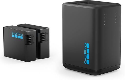GoPro HERO13 Bundle Black + HB-Series Lens Collection (Macro Lens, Ultra Wide Lens, 4 ND Filters, Anamorphic Lens, and Premium Case) and Dual Battery Charger + 2 Enduro Rechargeable Batteries in Kuwait
