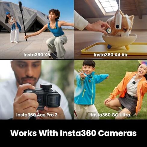 Insta360 X5 with Wireless Microphone Mic pro in Kuwait